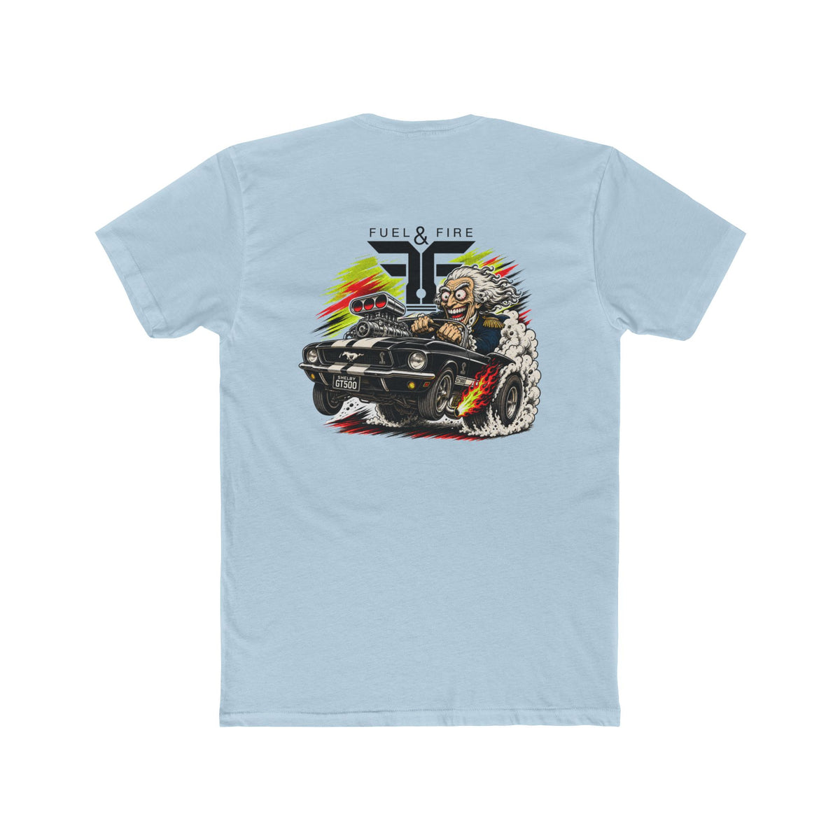 Fuel & Fire Washington Fink Tee — Retro Drifting Hot Rod Graphic Shirt