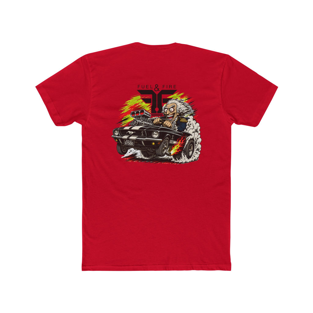 Fuel & Fire Washington Fink Tee — Retro Drifting Hot Rod Graphic Shirt
