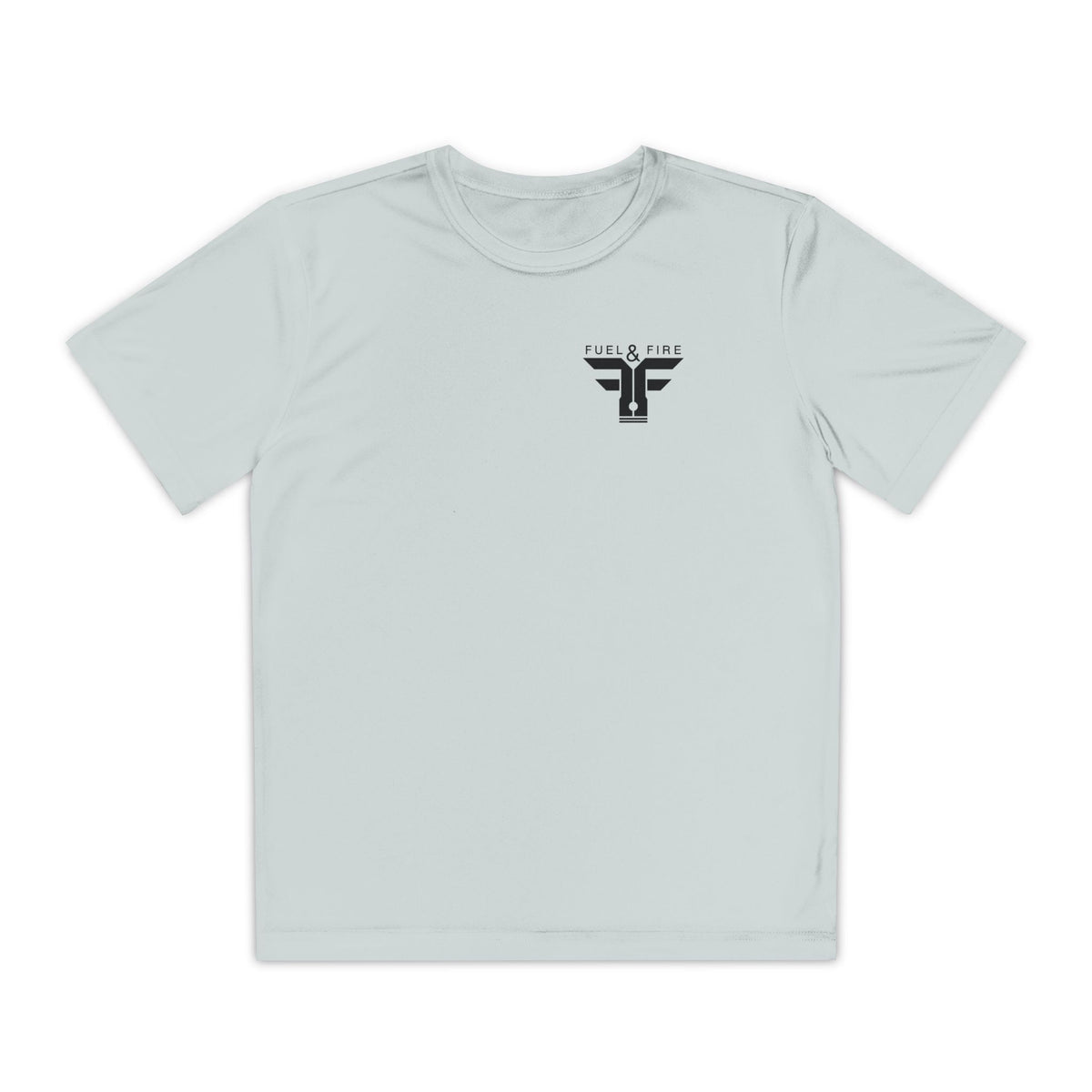 Youth Competitor Tee — 'Burn Rubber Not Skin' Racing Graphic Shirt