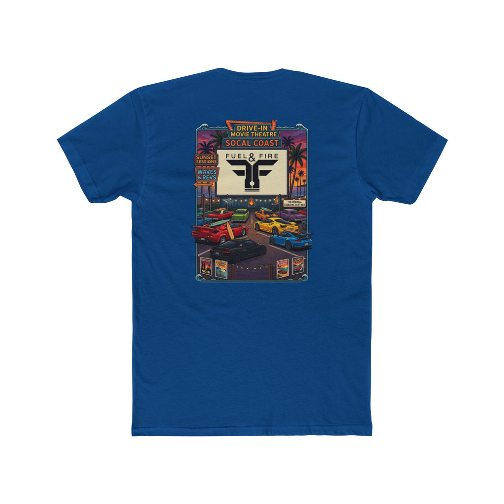 Crew Tee — "Fuel & Fire" SoCal Drive-In Tee