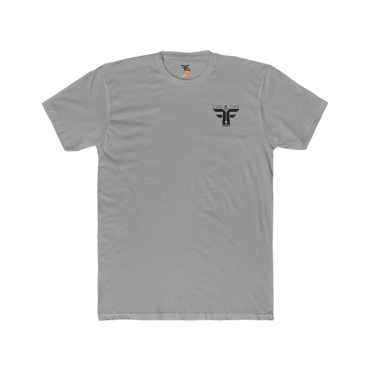 Fuel & Fire Whiskey Logo T-Shirt — Vintage Distillery Graphic Tee