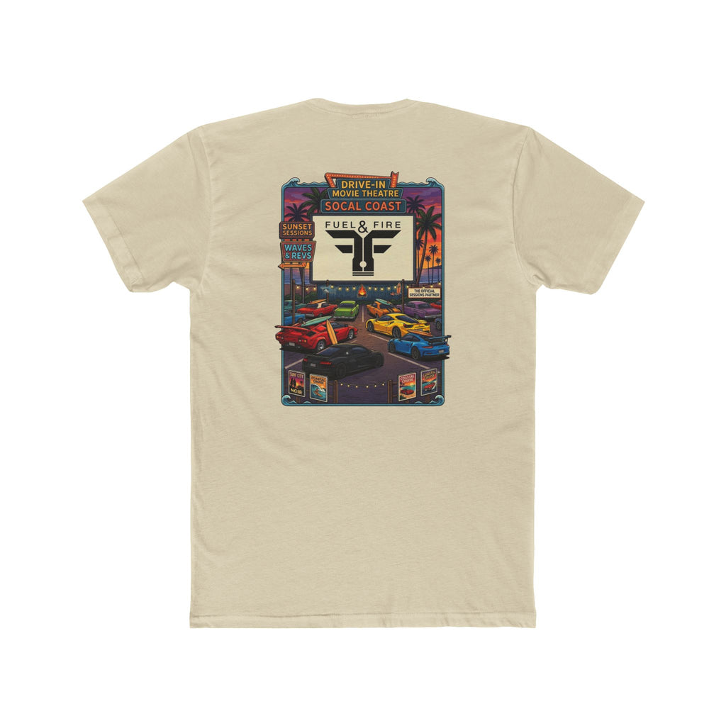 Crew Tee — "Fuel & Fire" SoCal Drive-In Tee