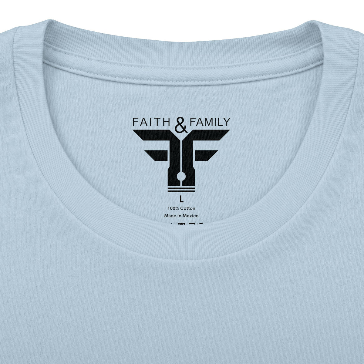 Faith & Family Muscle Car Tee  — John 11:35 Cuda Prayer Graphic T‑Shirt