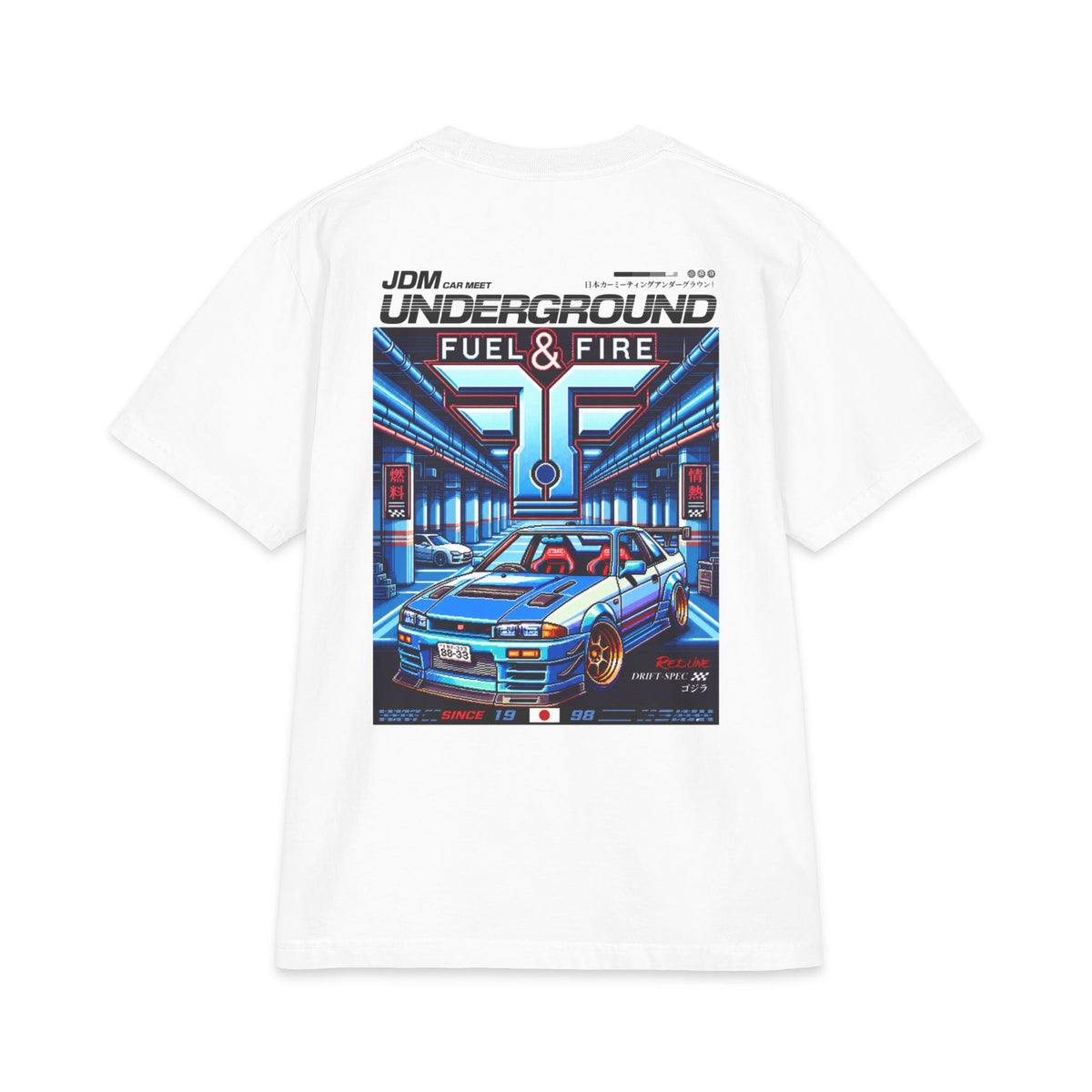 Fuel & Fire JDM Underground Car Tee
