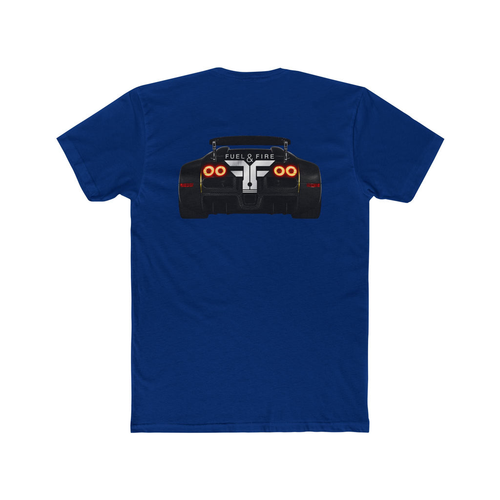Bugatti — "Fuel & Fire" Graphic Cotton T‑Shirt