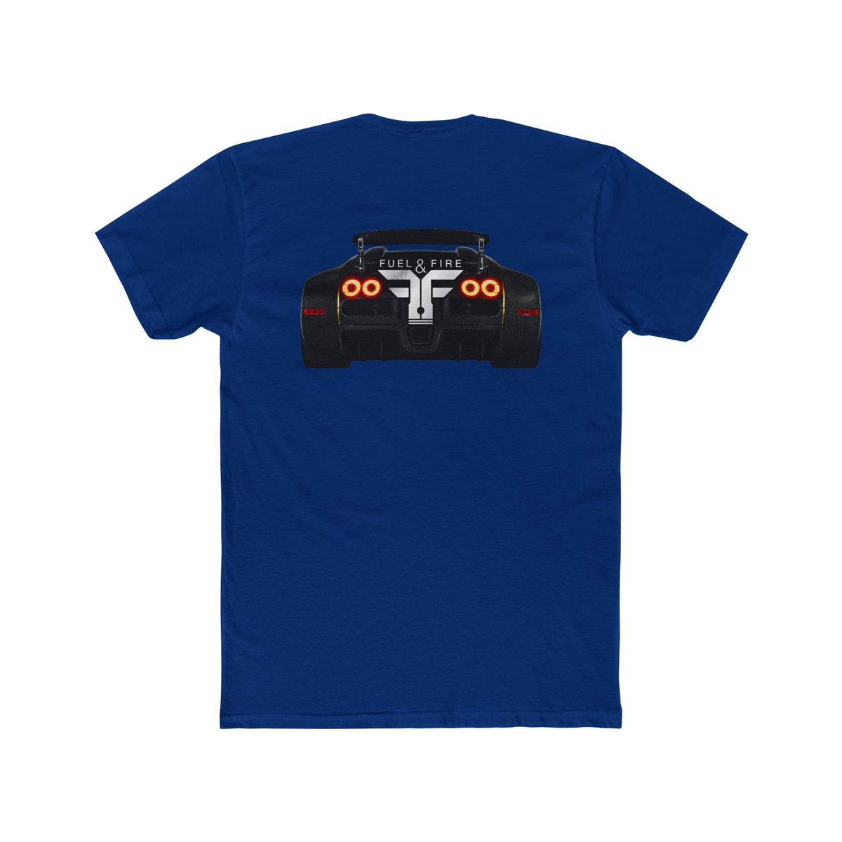 Bugatti — "Fuel & Fire" Graphic Cotton T‑Shirt