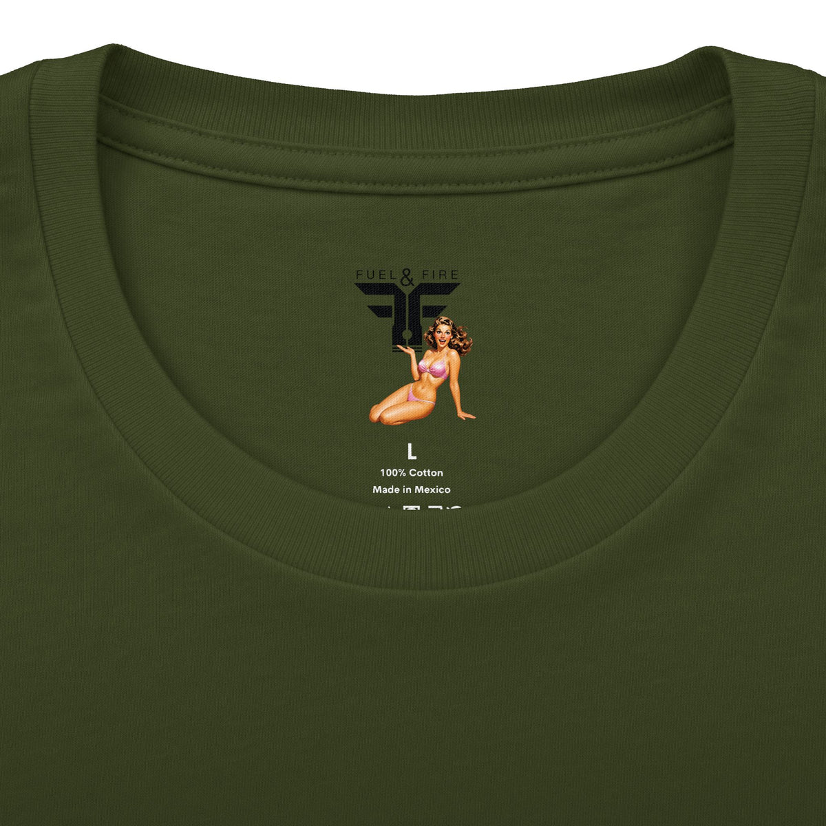 Bugatti — "Fuel & Fire" Graphic Cotton T‑Shirt