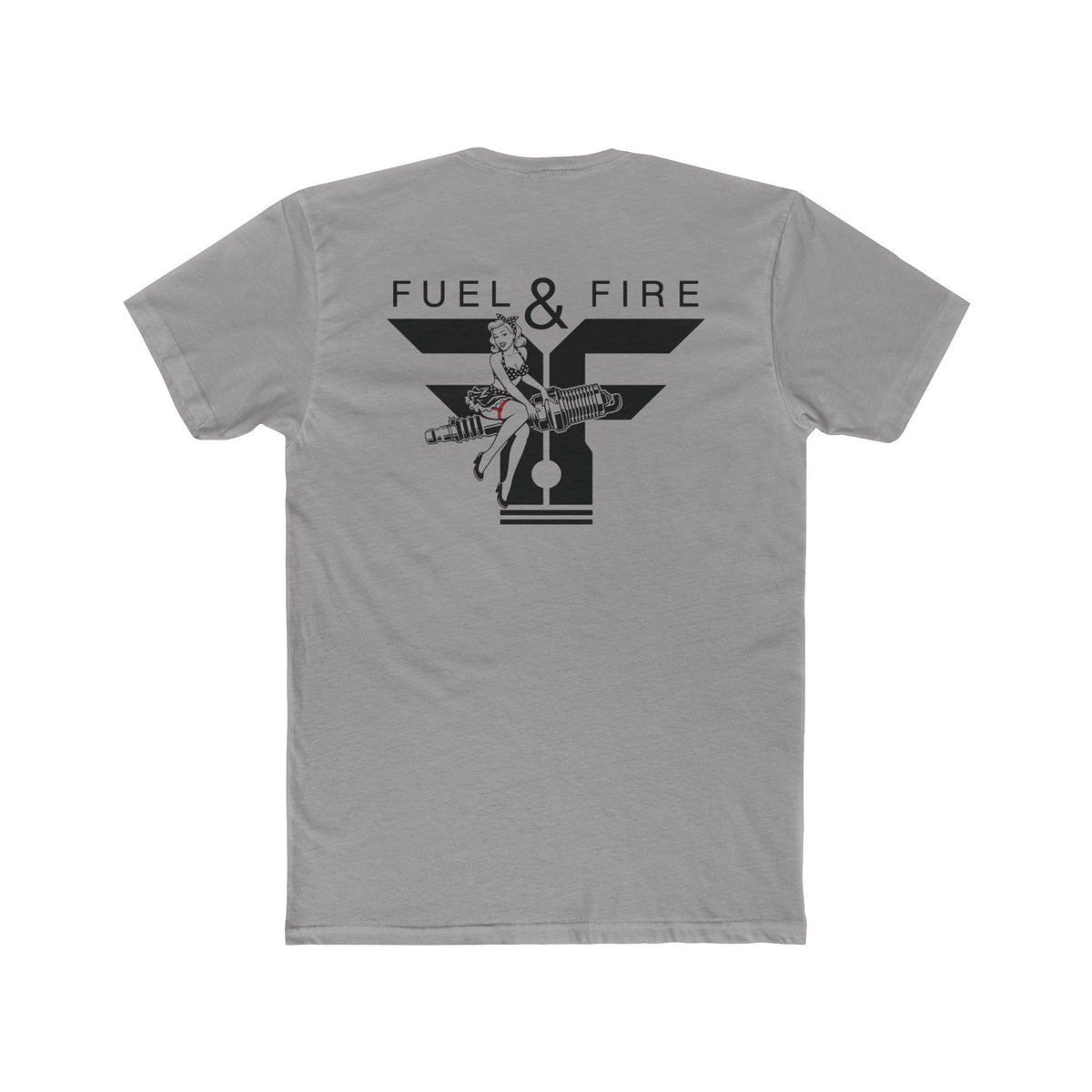 Fuel & Fire Logo Tee —Spark Plug T‑Shirt