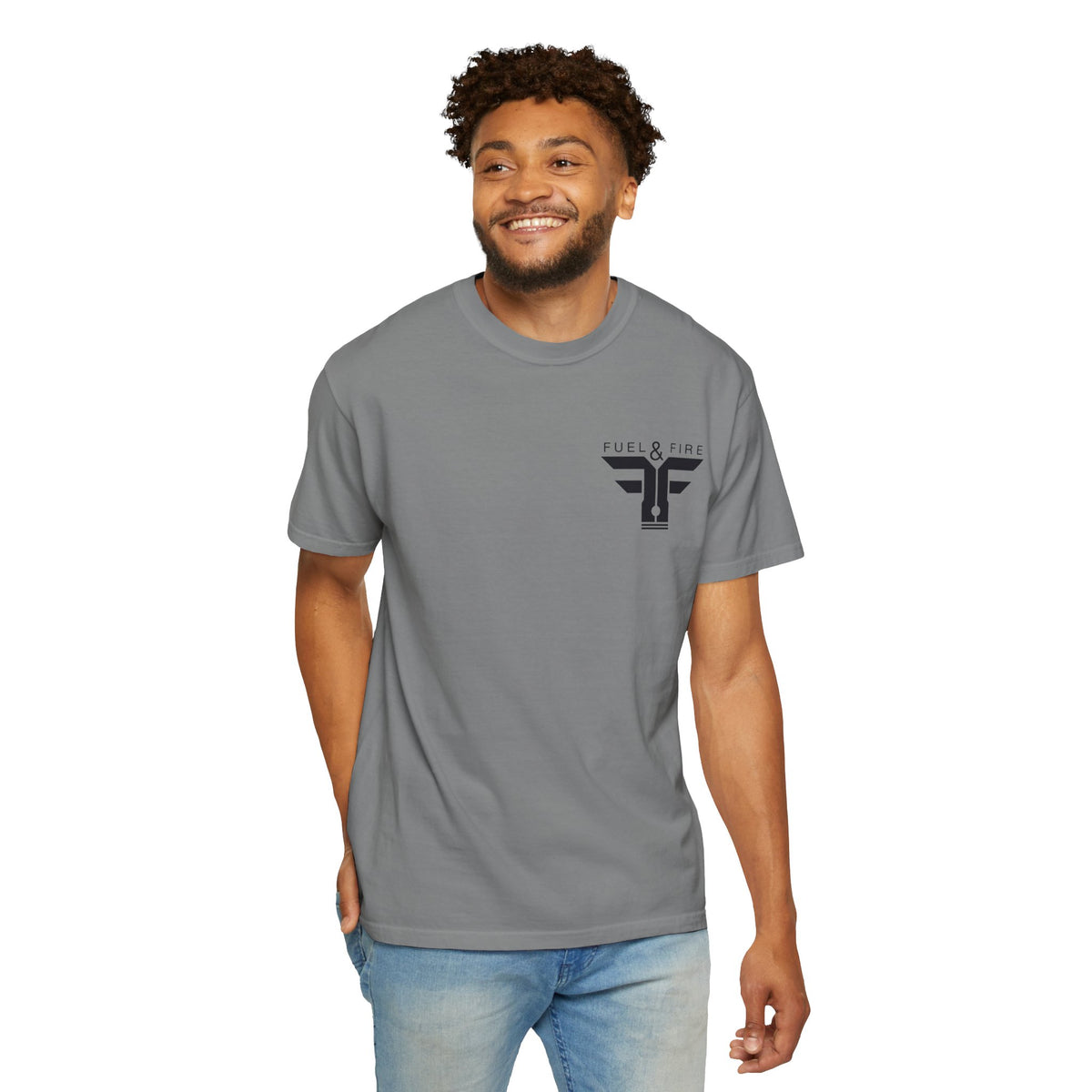 Fuel & Fire 'Burn Rubber Not Skin' Racing T-Shirt