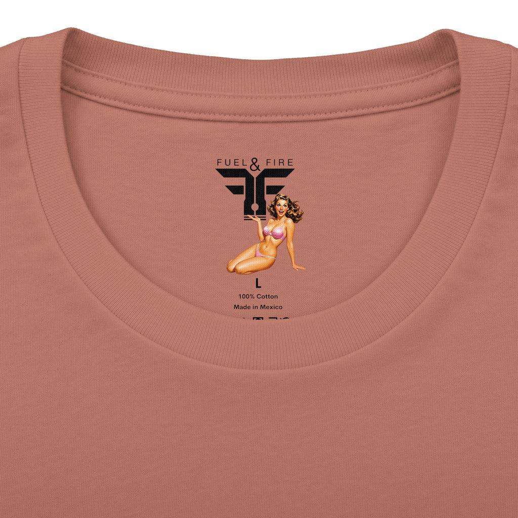 Fuel & Fire Sunset Racing T-Shirt — Retro Palm Beach Exotic Car Tee