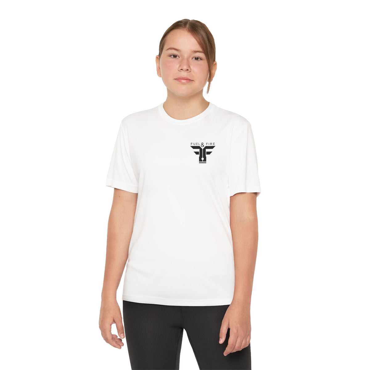 Youth Competitor Tee — 'Burn Rubber Not Skin' Racing Graphic Shirt