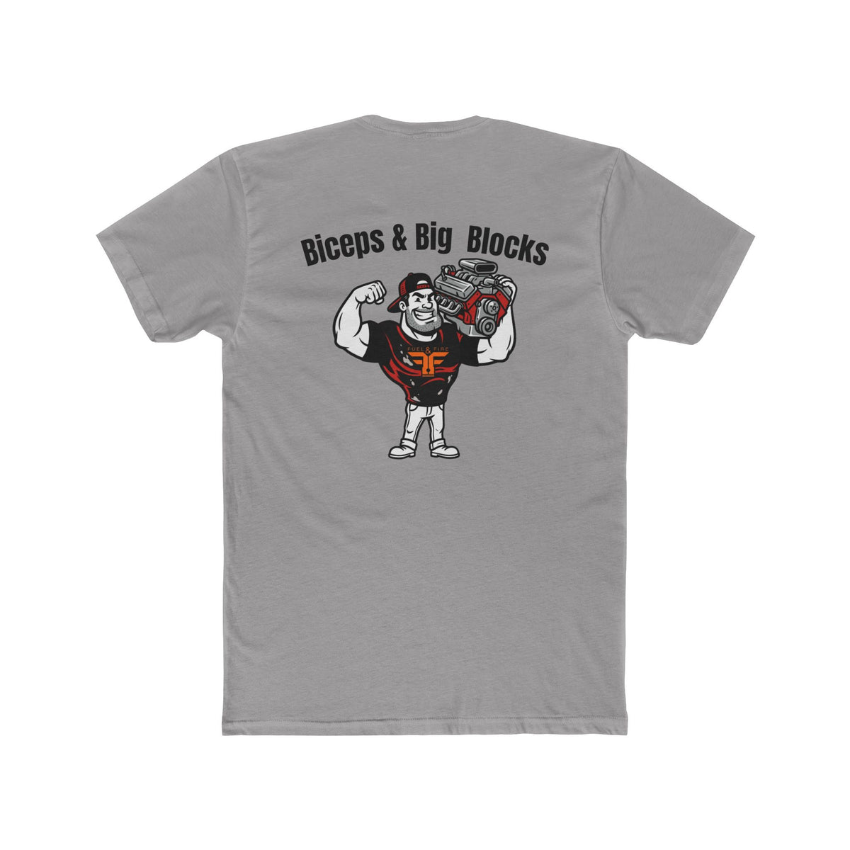 Big Block Bobby - Biceps & Big Blocks Tee