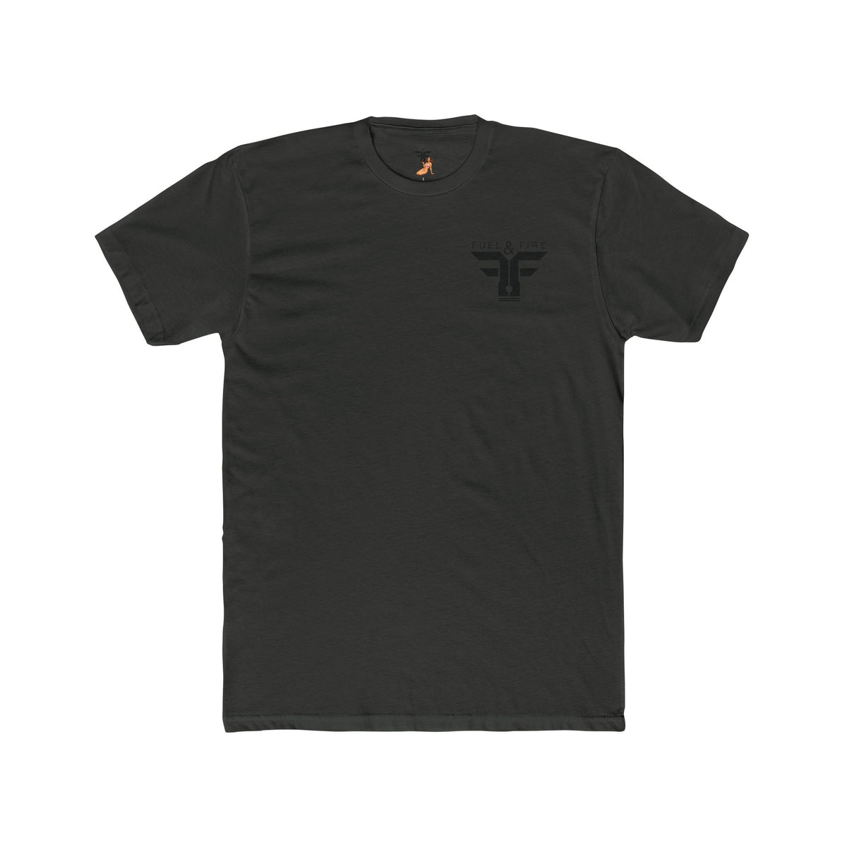 Fuel & Fire California Tee — Vintage Surf Car Graphic Cotton T‑Shirt