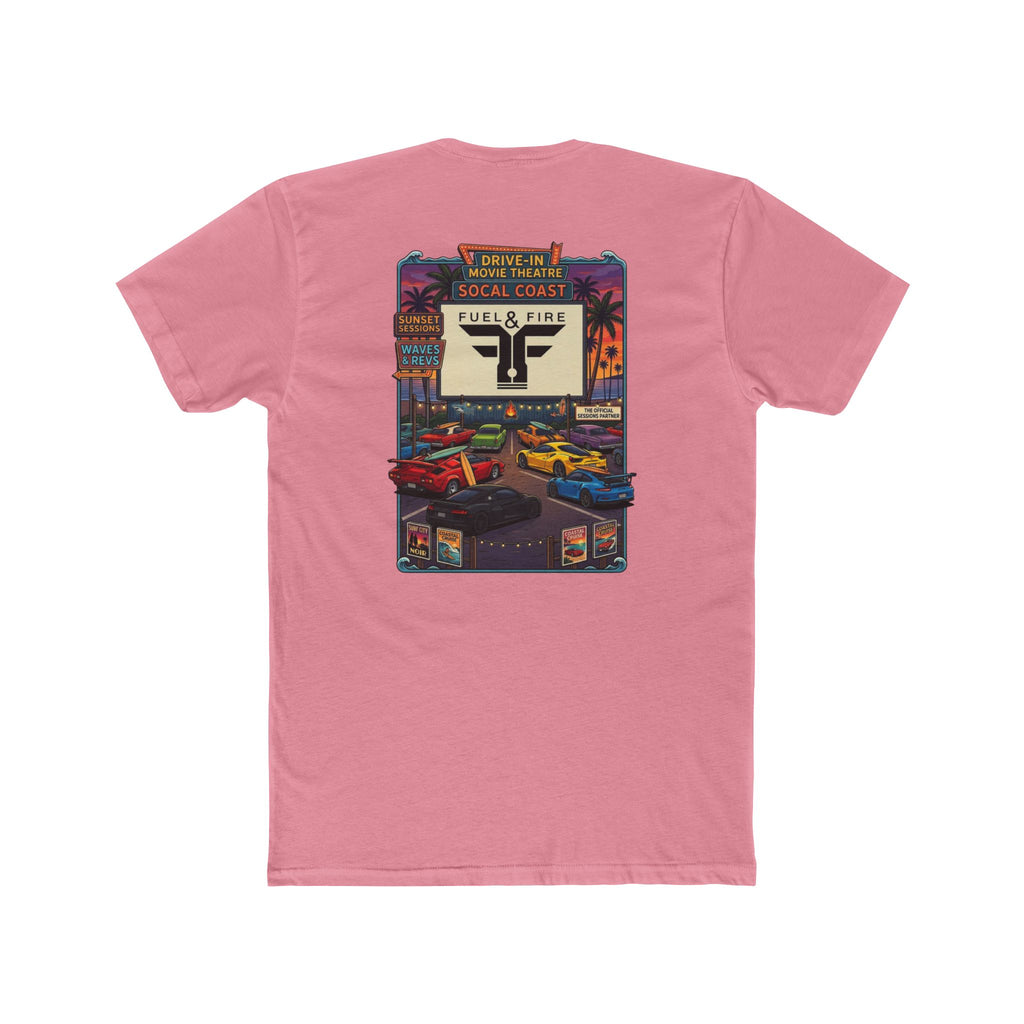 Crew Tee — "Fuel & Fire" SoCal Drive-In Tee