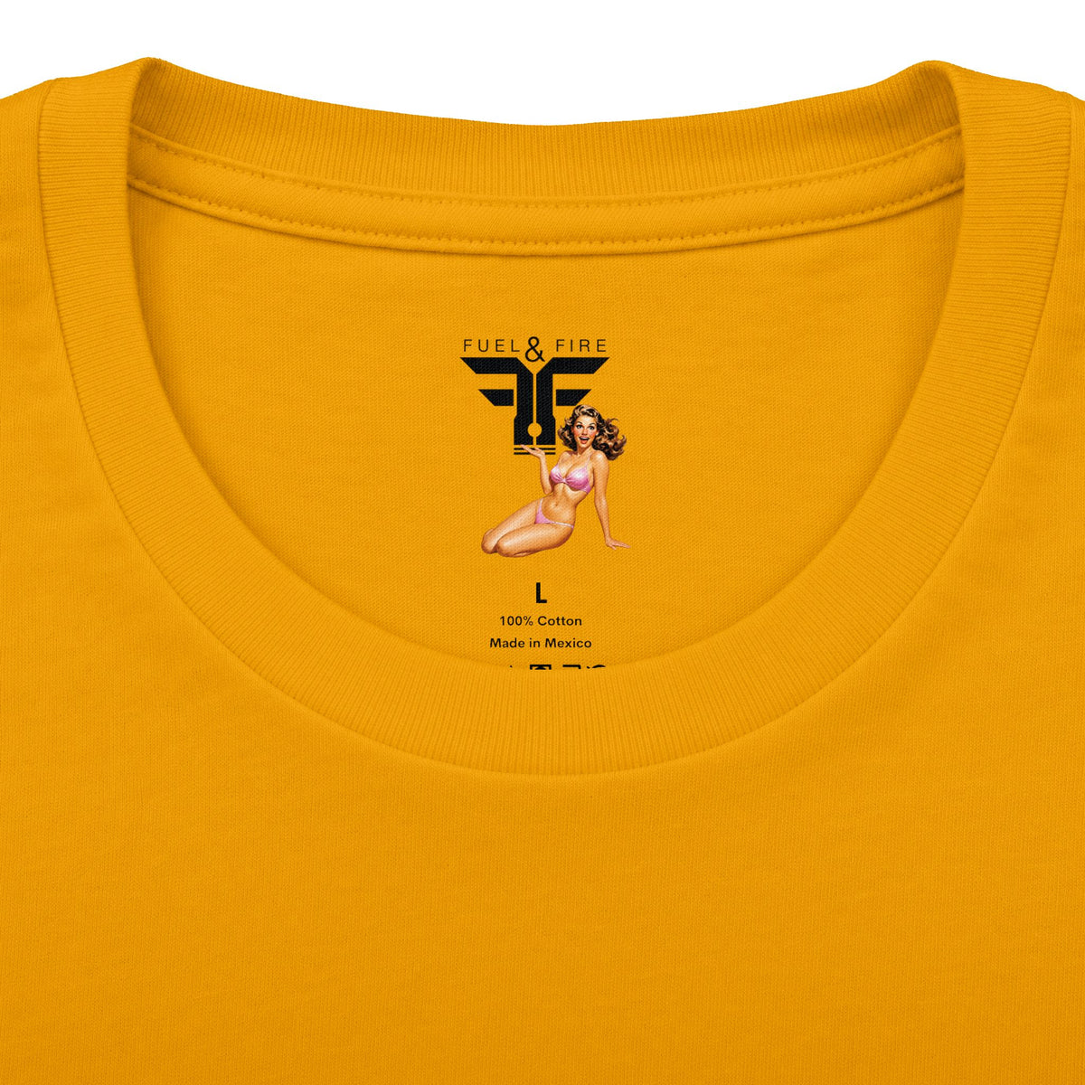 Fuel & Fire Retro Diner T-Shirt — Fired Up By The Night Graphic Tee