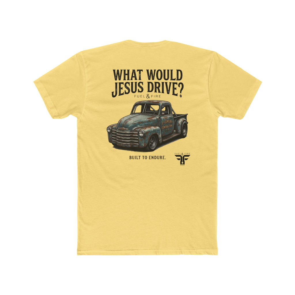 What Would Jesus Drive? Vintage Truck Graphic Tee