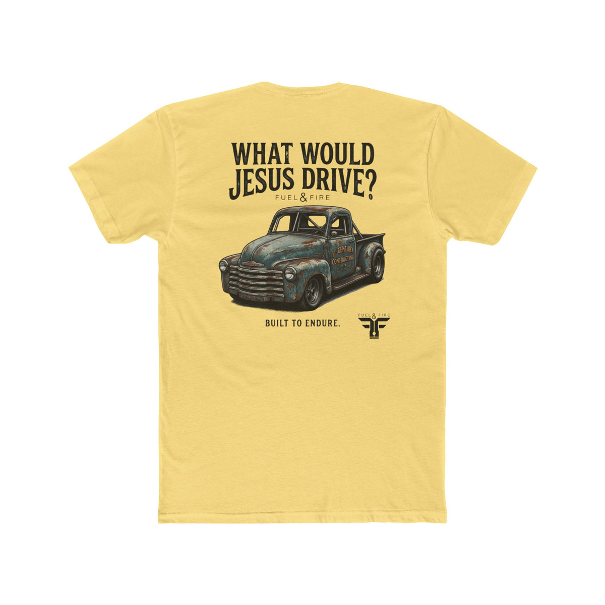 What Would Jesus Drive? Vintage Truck Graphic Tee