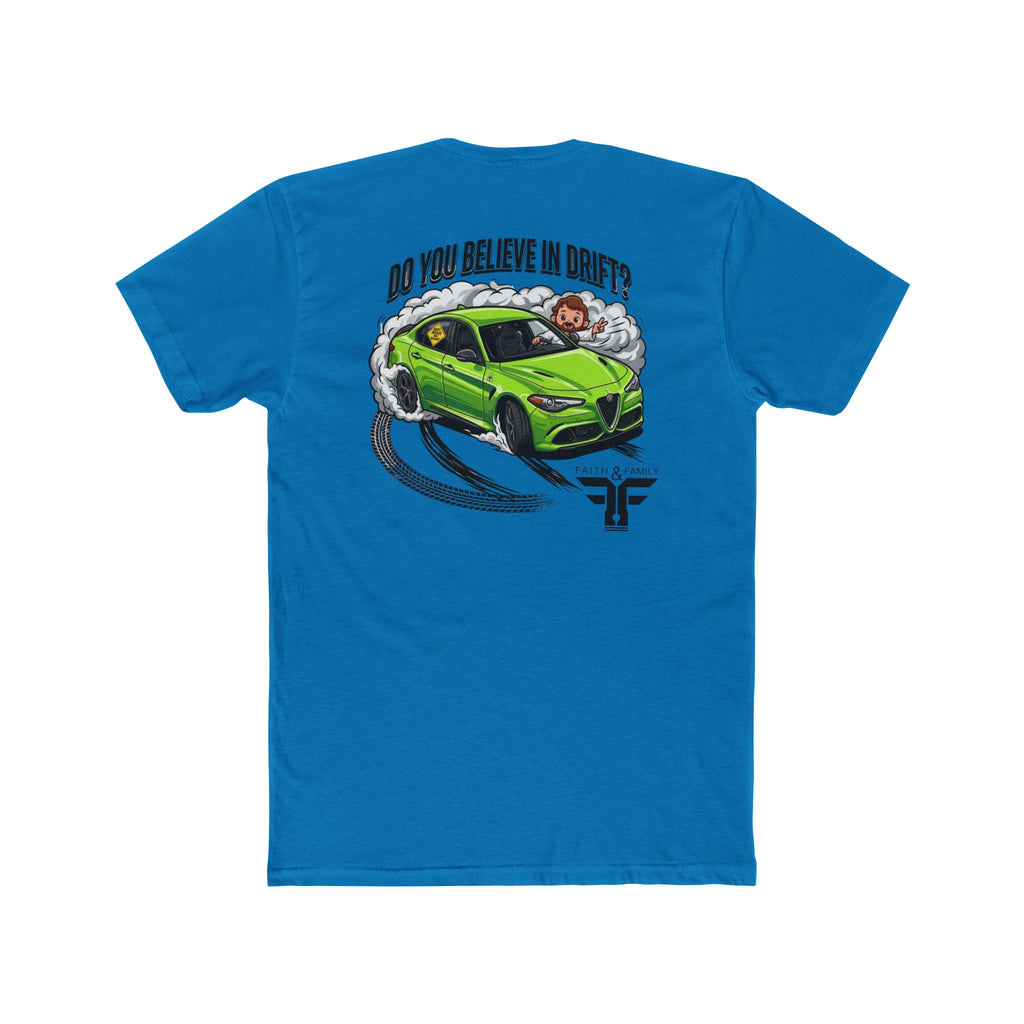 Baby Jesus Tee — "Do You Believe in Drift?" Car Racing T-Shirt
