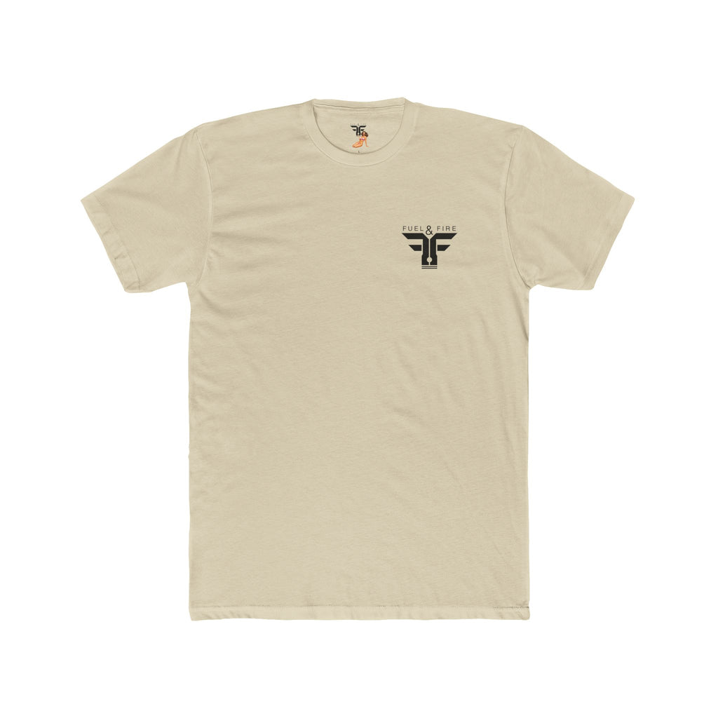 Fuel & Fire Retro Diner T-Shirt — Fired Up By The Night Graphic Tee