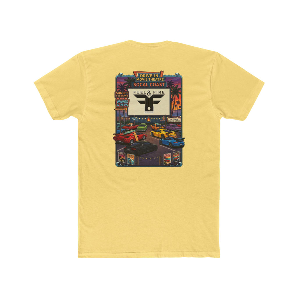 Crew Tee — "Fuel & Fire" SoCal Drive-In Tee