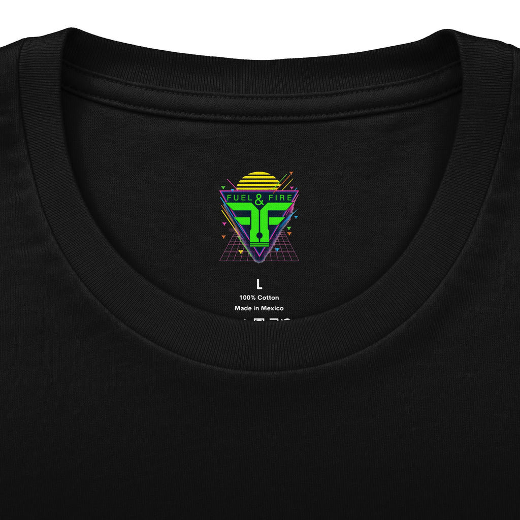 Fuel & Fire Racing Tee — Laguna Seca Graphic Cotton Crewneck