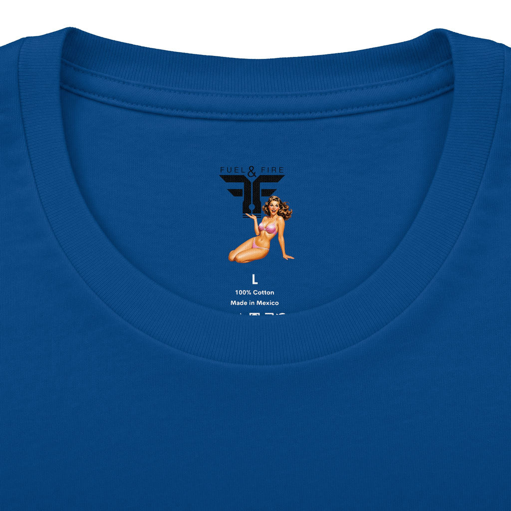 Bugatti — "Fuel & Fire" Graphic Cotton T‑Shirt
