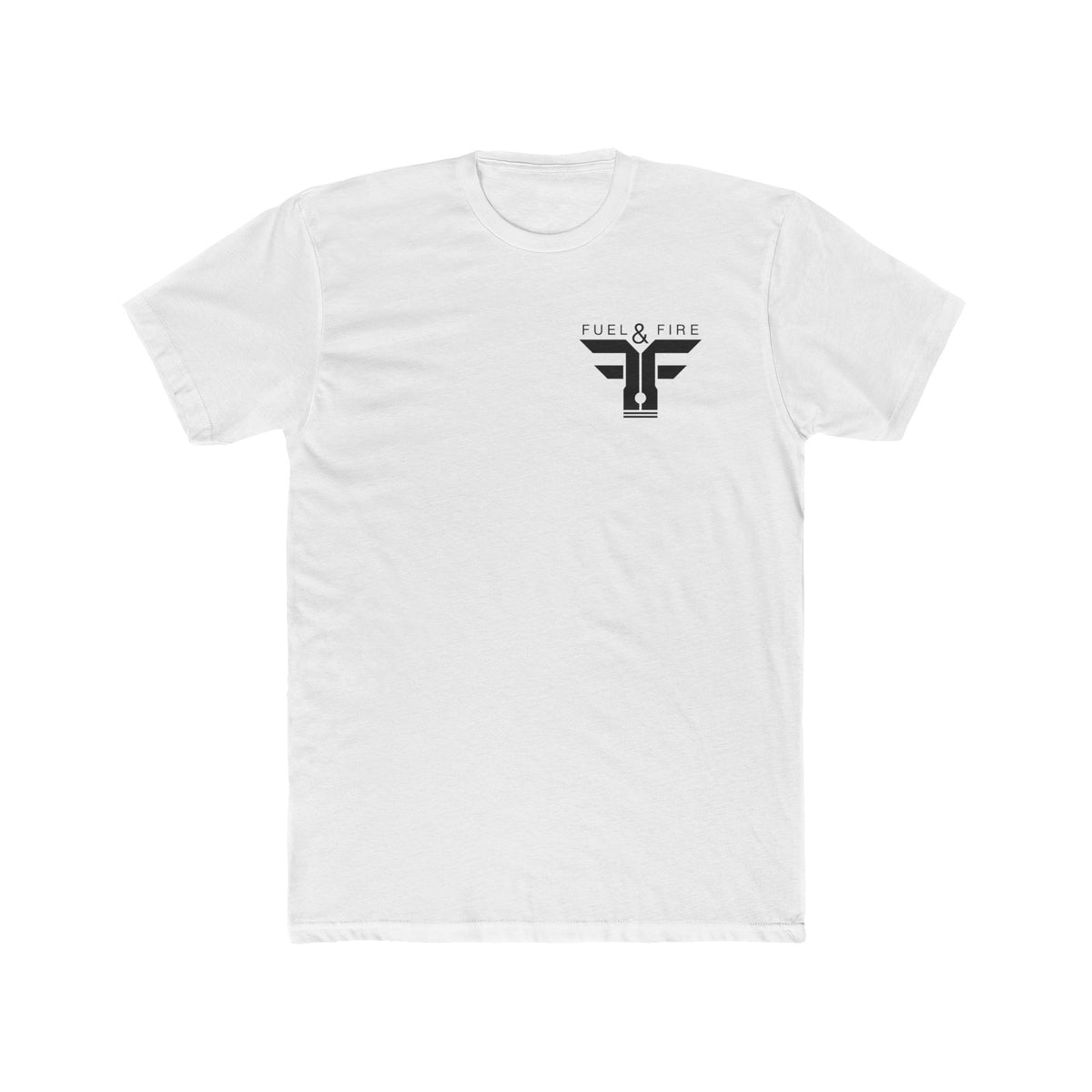 Fuel & Fire Mountain Landscape Tee — Stelvio Pass Logo Graphic T-Shirt