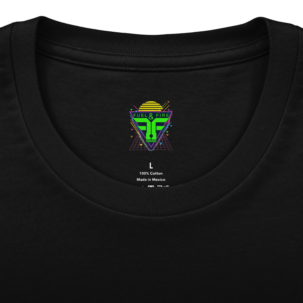 T-Shirt — Retro Sunset 300ZX Tee (Palm Trees, 'Ride & Live' Graphic)