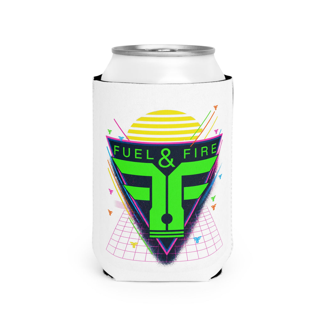 Fuel & Fire Retro Triangle Can Cooler Sleeve