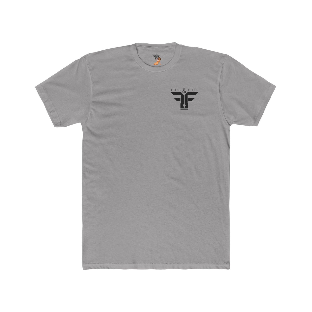 Drive-In Retro Tee — 'Fuel & Fire' Vintage Car Poster T-Shirt