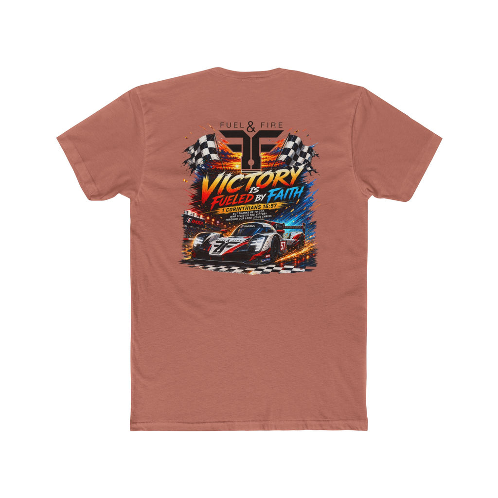 IMSA Victory Tee — “Victory Fueled by Faith” Graphic T-Shirt