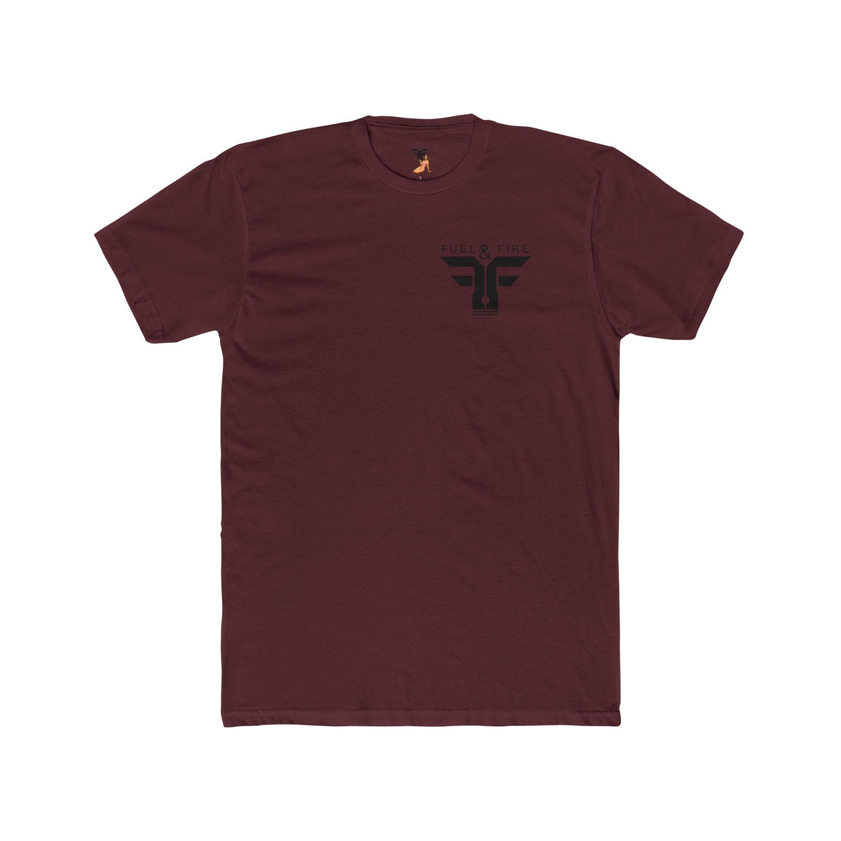 Bugatti — "Fuel & Fire" Graphic Cotton T‑Shirt