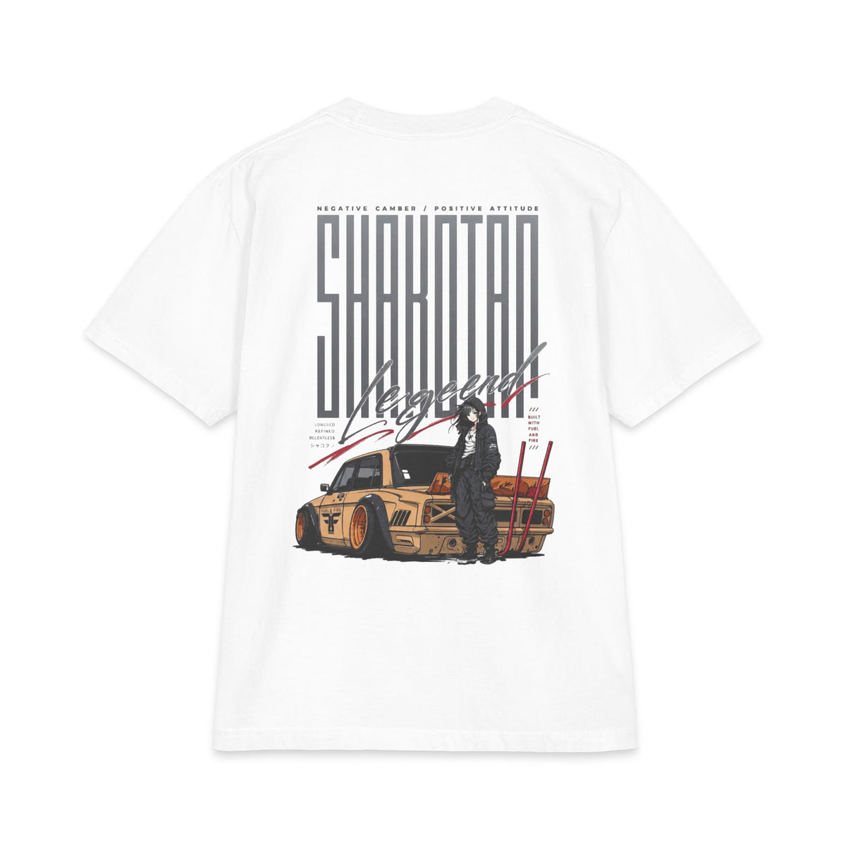 Fuel & Fire 'Shakotan Midnight' Car Culture T-Shirt