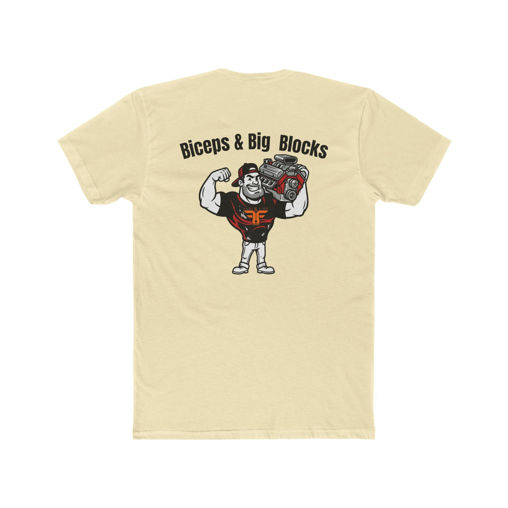 Big Block Bobby - Biceps & Big Blocks Tee