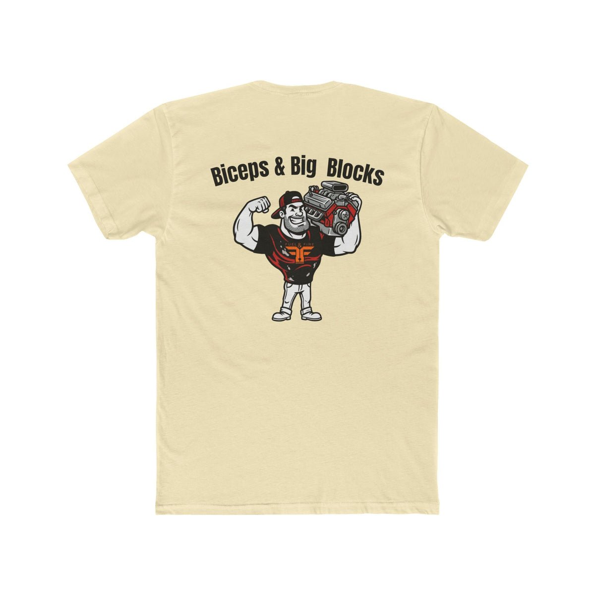 Big Block Bobby - Biceps & Big Blocks Tee