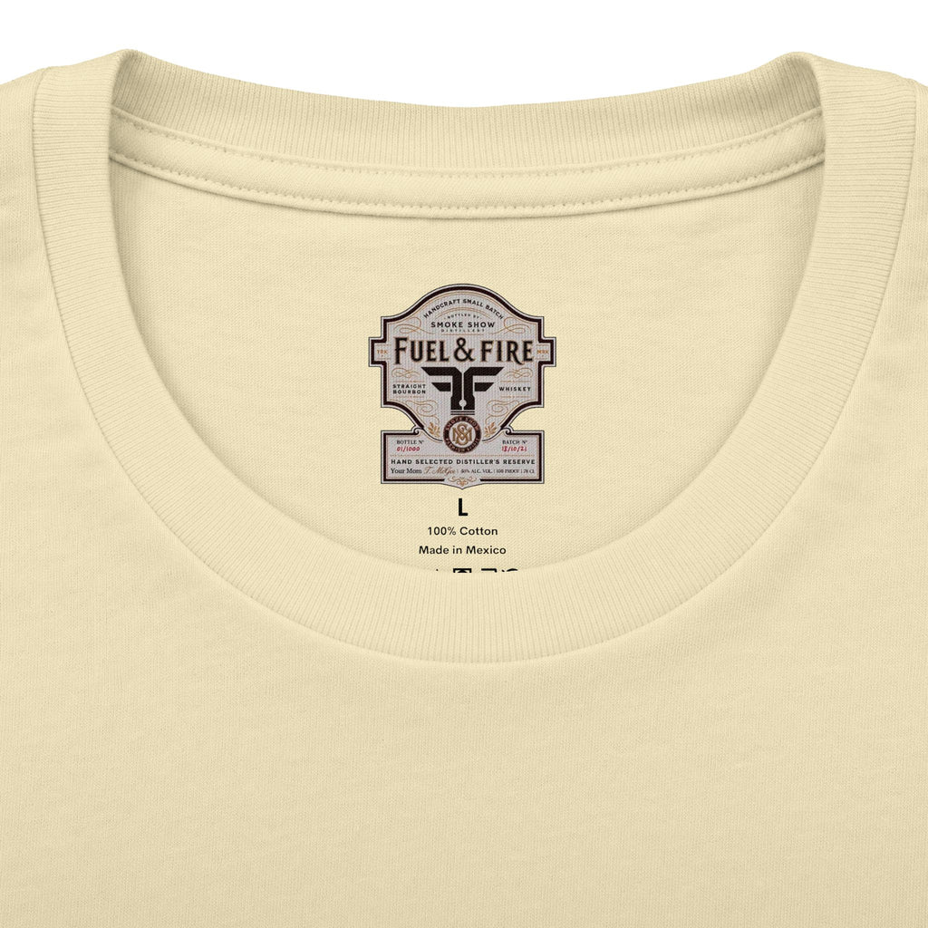 Fuel & Fire Bootlegging T-Shirt — Classic Rat Rod Bootlegger Tee