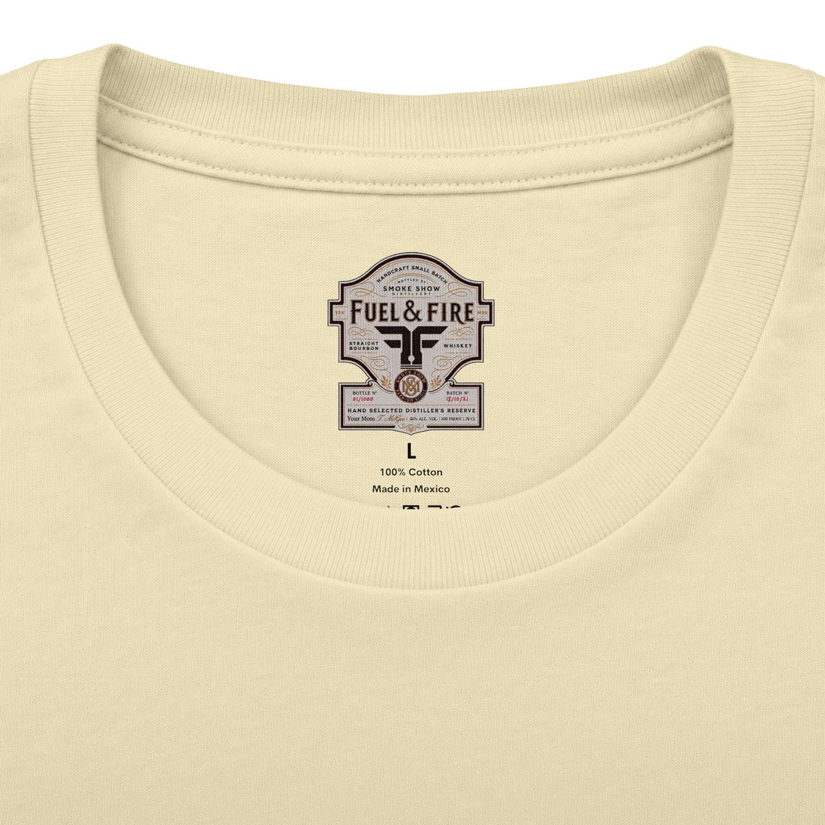 Fuel & Fire Bootlegging T-Shirt — Classic Rat Rod Bootlegger Tee