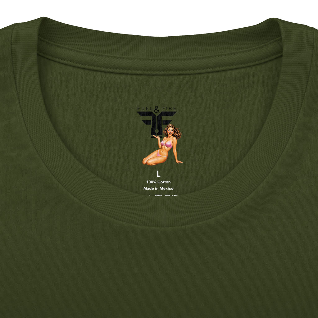 Fuel & Fire California Tee — Vintage Surf Car Graphic Cotton T‑Shirt
