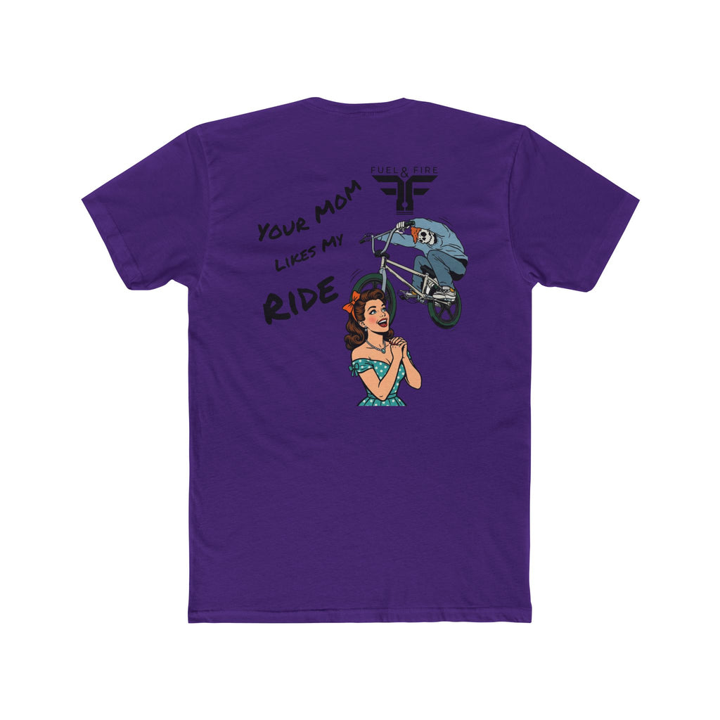 Your Mom Likes My Ride Tee — Vintage BMX Graphic Cotton T-Shirt