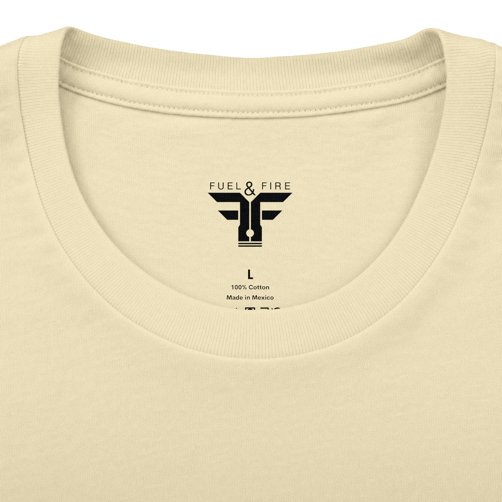 Fuel & Fire 'But Did You Die?' Crew Tee — Burning Rubber Graphic T-Shirt