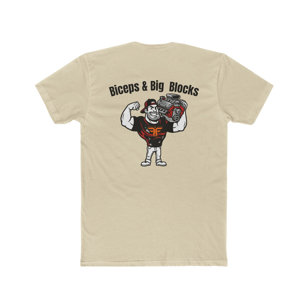 Big Block Bobby - Biceps & Big Blocks Tee