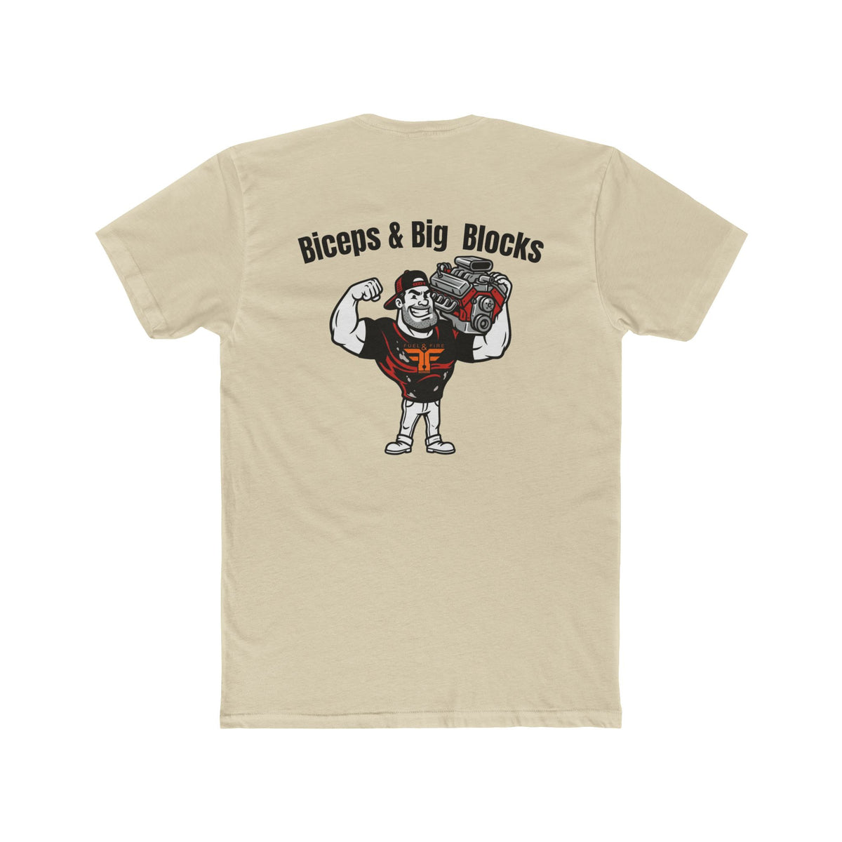 Big Block Bobby - Biceps & Big Blocks Tee