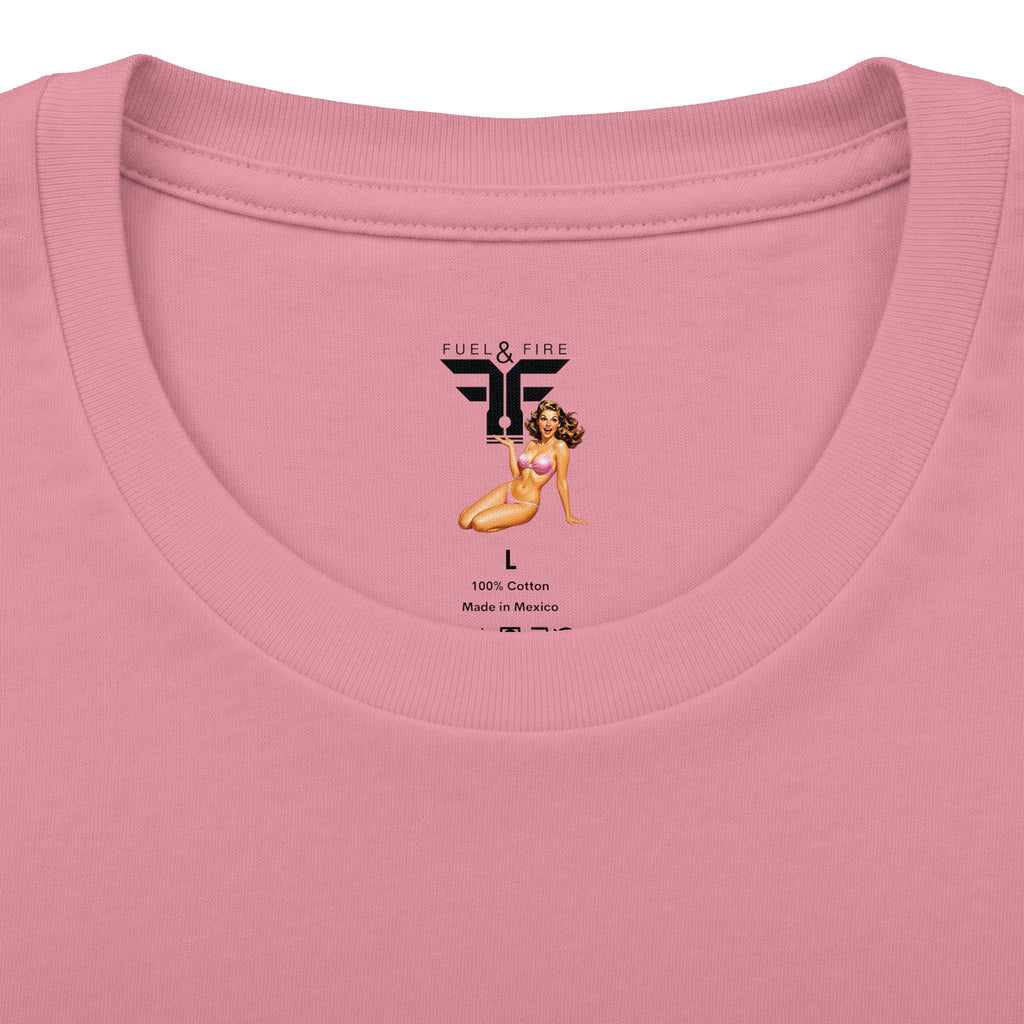 Fuel & Fire California Tee — Vintage Surf Car Graphic Cotton T‑Shirt
