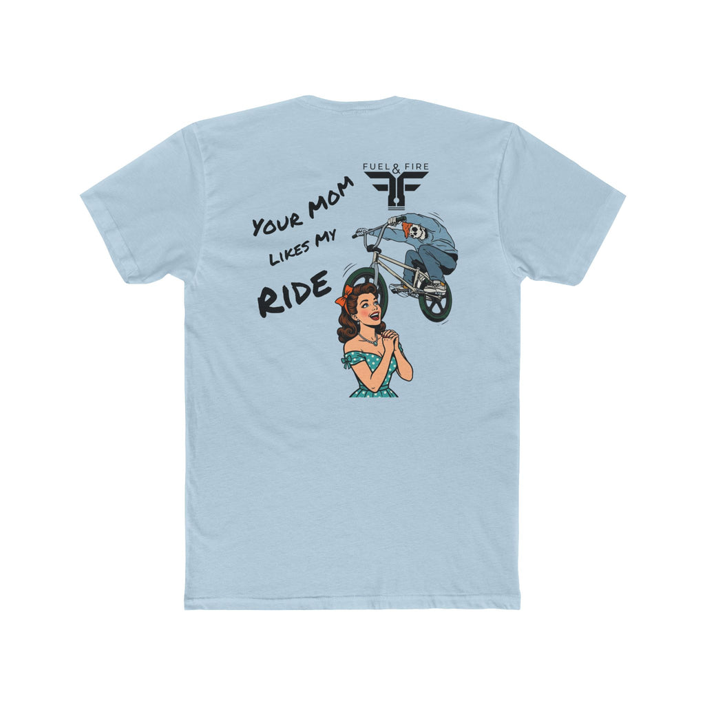 Your Mom Likes My Ride Tee — Vintage BMX Graphic Cotton T-Shirt