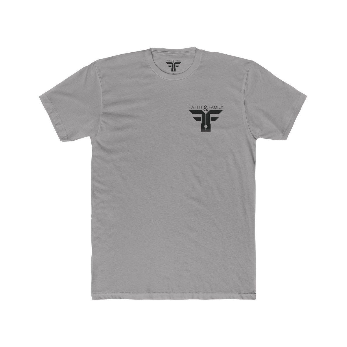 Faith & Family Muscle Car Tee  — John 11:35 Cuda Prayer Graphic T‑Shirt