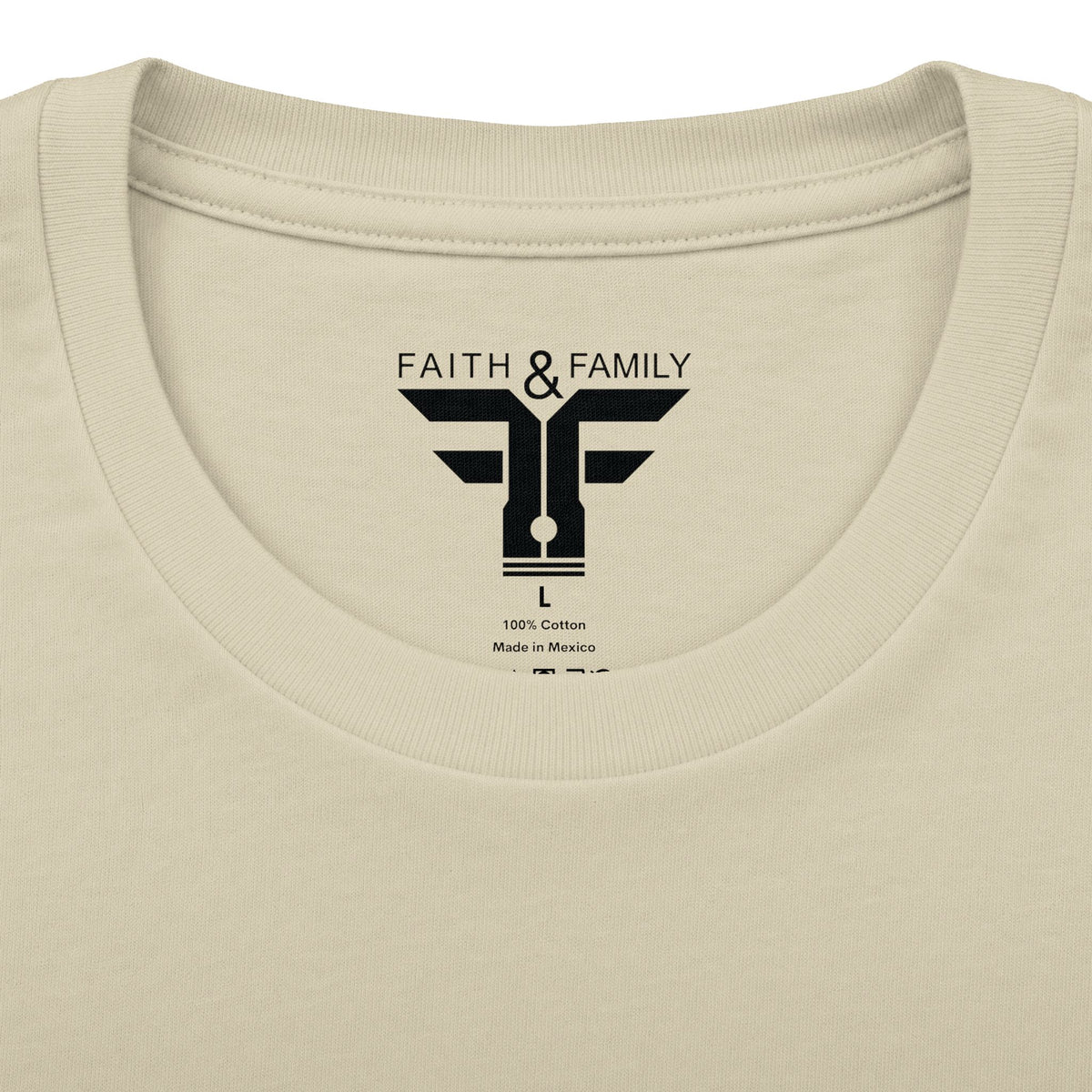 Faith & Family Muscle Car Tee  — John 11:35 Cuda Prayer Graphic T‑Shirt