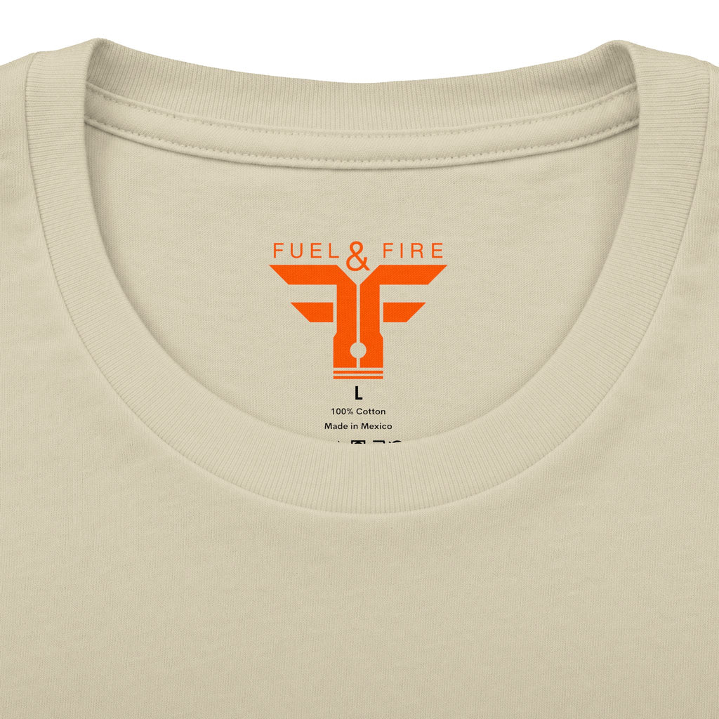 Big Block Bobby — Fuel & Fire Red Convertible Retro Tee