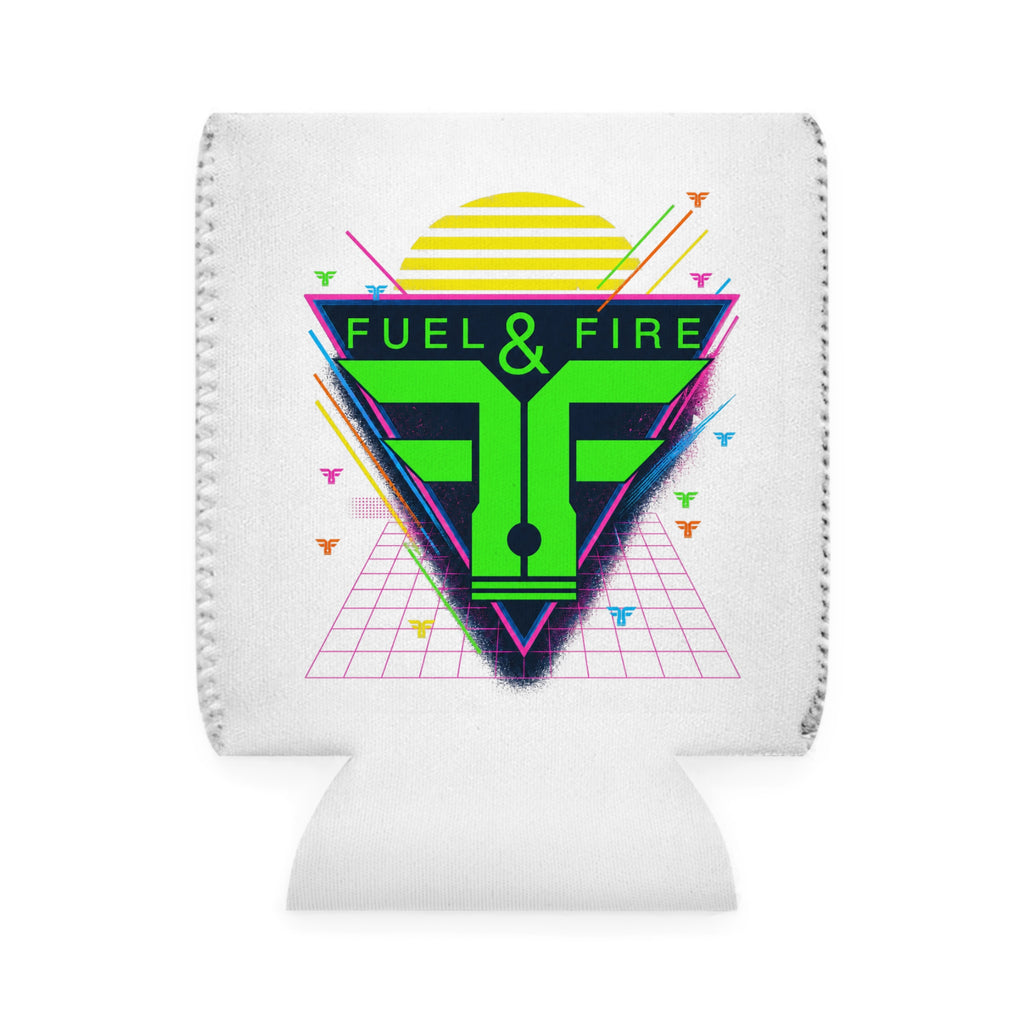 Fuel & Fire Retro Triangle Can Cooler Sleeve