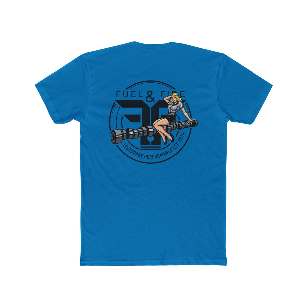 Fuel & Fire Camshaft T-Shirt — Pinup Cam Graphic Tee