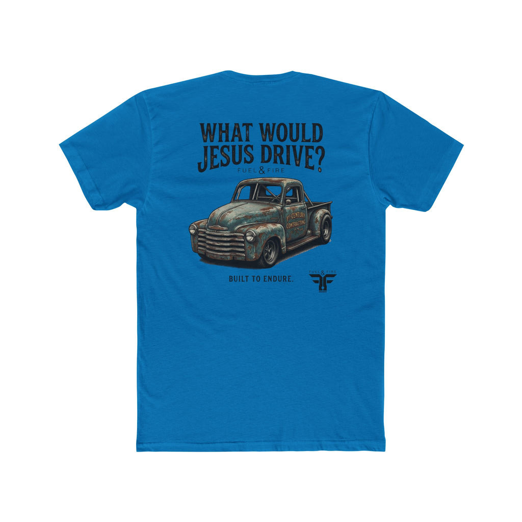 What Would Jesus Drive? Vintage Truck Graphic Tee